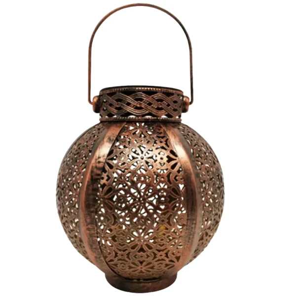 Lanterne solaire design rétro