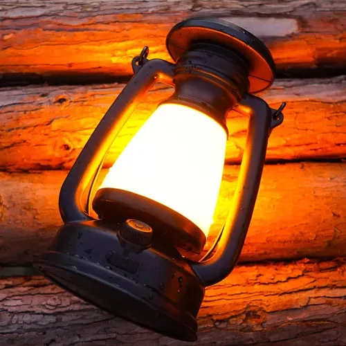 Lanterne solaire design vintage